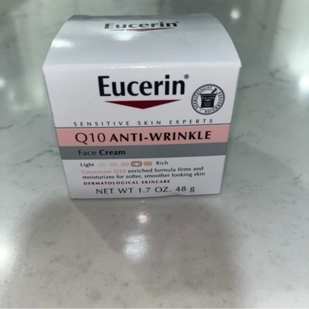 Eucerin Q10 anti wrinkle. New in box